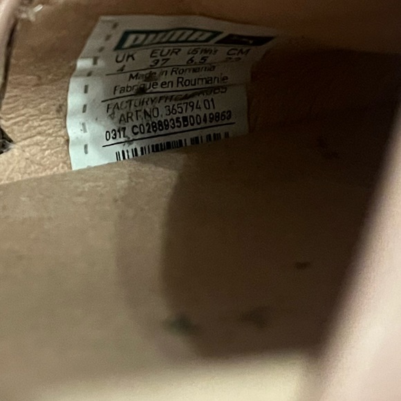 PUMA X Fenty by Rihanna Leather
Bow Lace-Up Sneakers/Shoe
Platform 🌵6.5 - Picture 4 of 13